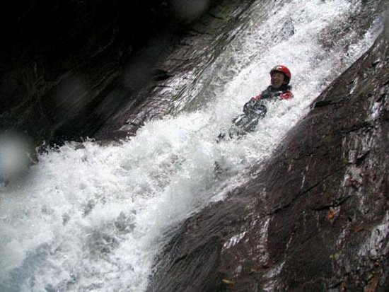 Canyoning in Aberfeldy Perthshire