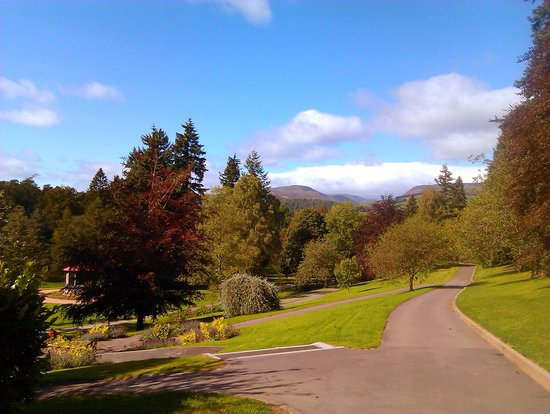 Macrosty Park in Crieff in Perthshire